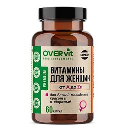 Витамины для женщин OVERvit БАД 60 шт. капс.