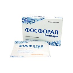 Фосфорал Ромфарм гран. д/р-ра д/приема внутрь 3 г 8 г 1 шт.