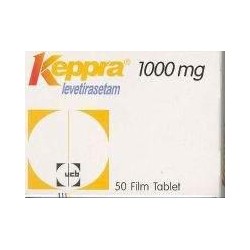 Кеппра табл. п/о пленочной 1000 мг 50 шт.