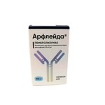 Арфлейда, концентрат для раствора для инфузий 25 мг/мл 4 мл 1 шт флакон