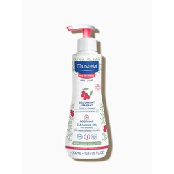 Гель для купания Mustela Беби-енфант очищающий детский для чувствительной кожи тела и волос с экстрактом органической шизандры 300 мл