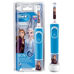 Зубная щетка для детей Oral-b Стейджес пауэр от 3-х лет Фрозен холодное сердце электрическая D12.513K