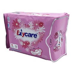 Прокладки гигиенические Ezycare с крылышками 10 шт.