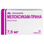 Мелоксикам-Прана, таблетки 7.5 мг 20 шт