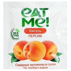 Кисель 25 г Eat Me персик без сахара пакет