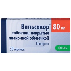Вальсакор табл. п/о пленочной 80 мг 30 шт.