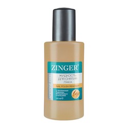 Жидкость для снятия лака Zinger с протеинами пшеницы 125 мл
