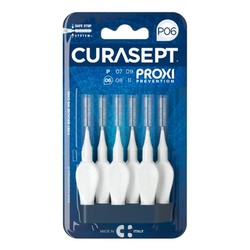 Ершики межзубные Curasept Прокси мягкие 6 шт. белые