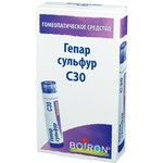 Гепар сульфур С30, гранулы гомеопатические 4 г 1 шт