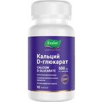 Кальций D-глюкарат 500 мг, Эвалар капсулы 0.58 г 90 шт БАД к пище