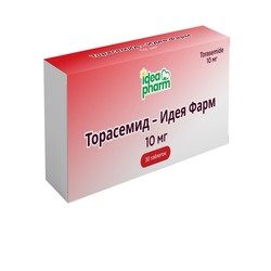 Торасемид-Идея Фарм табл. 10 мг 30 шт.