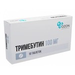Тримебутин, таблетки 100 мг 10 шт