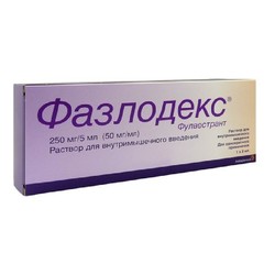 Фазлодекс р-р для в/м введ. 250 мг/5 мл 5 мл 2 шт.