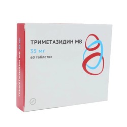 Триметазидин МВ табл. с пролонг. высвоб. п/о пленочной 35 мг 60 шт.