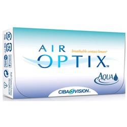 Линзы контактные Air Optix Аква bc 8.6 6 шт. (-3.75)