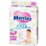 Подгузники, Merries (Меррис) 6-11 кг р. m 64 шт