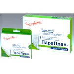 Повязка, р. 7.5смх10см 10 шт парапран с хлоргексидином