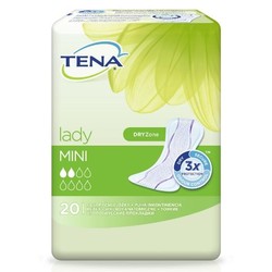 Прокладки урологические для взрослых Tena Lady мини 20 шт.