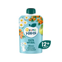Пюре Фрутоняня яблоко облепиха ромашка 90 г
