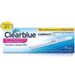 Тест для определения беременности ClearBlue компакт 1 шт.