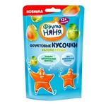 Фруктовые кусочки, Фрутоняня 15 г яблоко груша 12+ мес