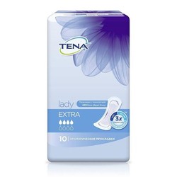 Прокладки урологические для взрослых Tena Lady экстра 10 шт.