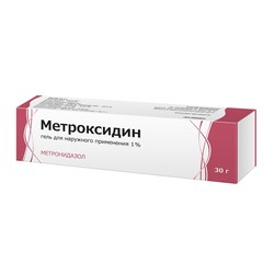 Метроксидин гель д/наружн. прим. 1% 30 г 1 шт.