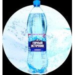 Вода питьевая, Горный источник 0.5 л газированная