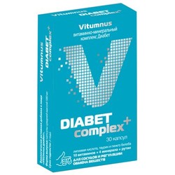 Vitumnus Витаминно-минеральный комплекс диабет Vitumnus 30 шт. капс.