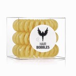 Резинка для волос, Hair Bobbles (Хэа Бабблс) №3 золотая силиконовая в форме спирали