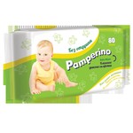 Салфетки влажные детские, Pamperino (Памперино) 80 шт без отдушки