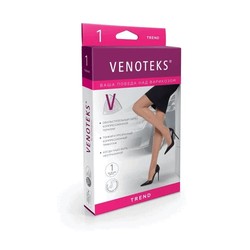Колготки компрессионные женские Venoteks Тренд 1 класс компрессии р. L