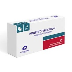 Ницерголин Канон табл. п/о пленочной 30 мг 30 шт.