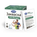 Закваска, Vivo (Виво) 0.5 г 4 шт для Fit-йогурта