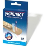 Лейкопластырь бактерицидный, Унипласт р. 1.9смх7.2см 1 шт влагостойкий