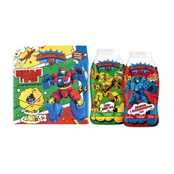Набор Megamonsters Мегамонстры Веселые герои шампунь с кондиционером + гель-пена 250 мл + 250 мл