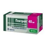 Пектрол, таблетки с пролонгированным высвобождением покрытые пленочной оболочкой 40 мг 30 шт