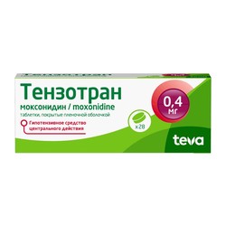 Тензотран табл. п/о пленочной 0.4 мг 28 шт.
