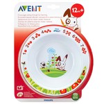 Тарелка детская, Avent (Авент) SCF 704/00 арт. 65620 глубокая большая 12+