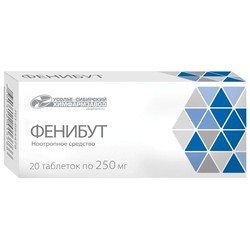 Фенибут табл. 250 мг 20 шт.