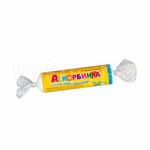 Аскорбинка аскорбиновая кислота с сахаром, таблетки 2.9 г 10 шт крутка яблоко
