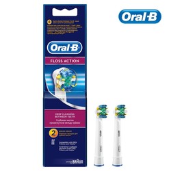 Насадка для электрической зубной щетки oral-b флосс экшн 2 шт.