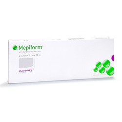 Повязка самоклеящаяся Mepiform адсорбирующая с мягким покрытием р. 4смх30см