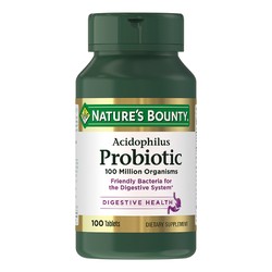 Ацидофилус Пробиотик Nature's Bounty 100 шт. табл. 200 мг