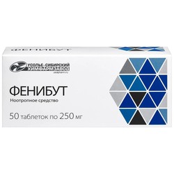 Фенибут табл. 250 мг 50 шт.