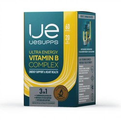Uesupps ультра энерджи витамин B комплекс 60 шт. капс. мягк.