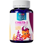 Детская омега 3, Доктор Море Kids капсулы жевательные 500 мг 120 шт для мальчиков (осьминожка) тутти-фрутти