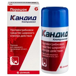 Кандид пор. д/наружн. прим. 1% 30 г 1 шт.
