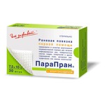 Повязка, р. 7.5смх10см 30 шт парапран с хлоргексидином