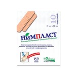 Лейкопластырь бактерицидный, р. 1.9смх7.2см 10 шт Нимпласт